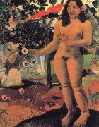 Paul Gauguin tbe delicious eartb oil painting artist